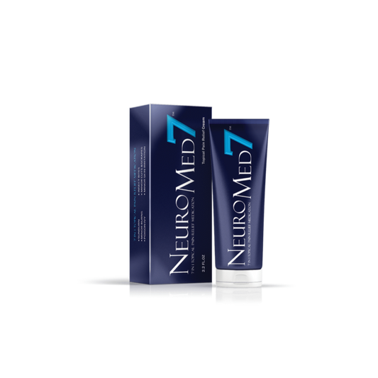 NeuroMed7 2.2oz lidocaine numbing cream tube for professional aesthetic use